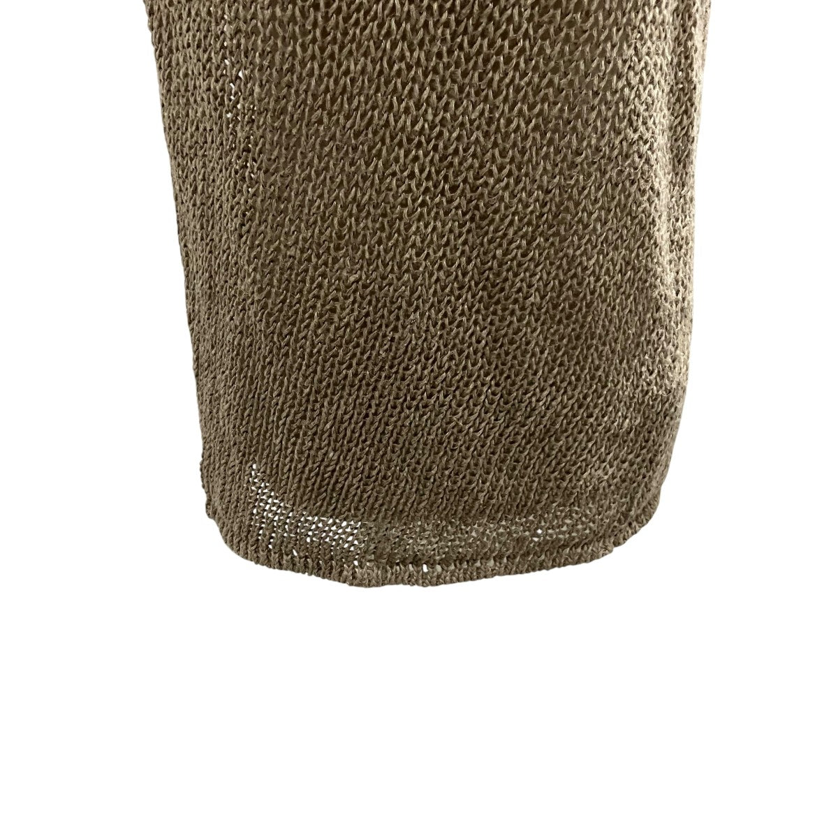 COMME des GARCONS 26SSヘンプニットベストGQ-N006 古着・中古-4枚目のアイテム画像