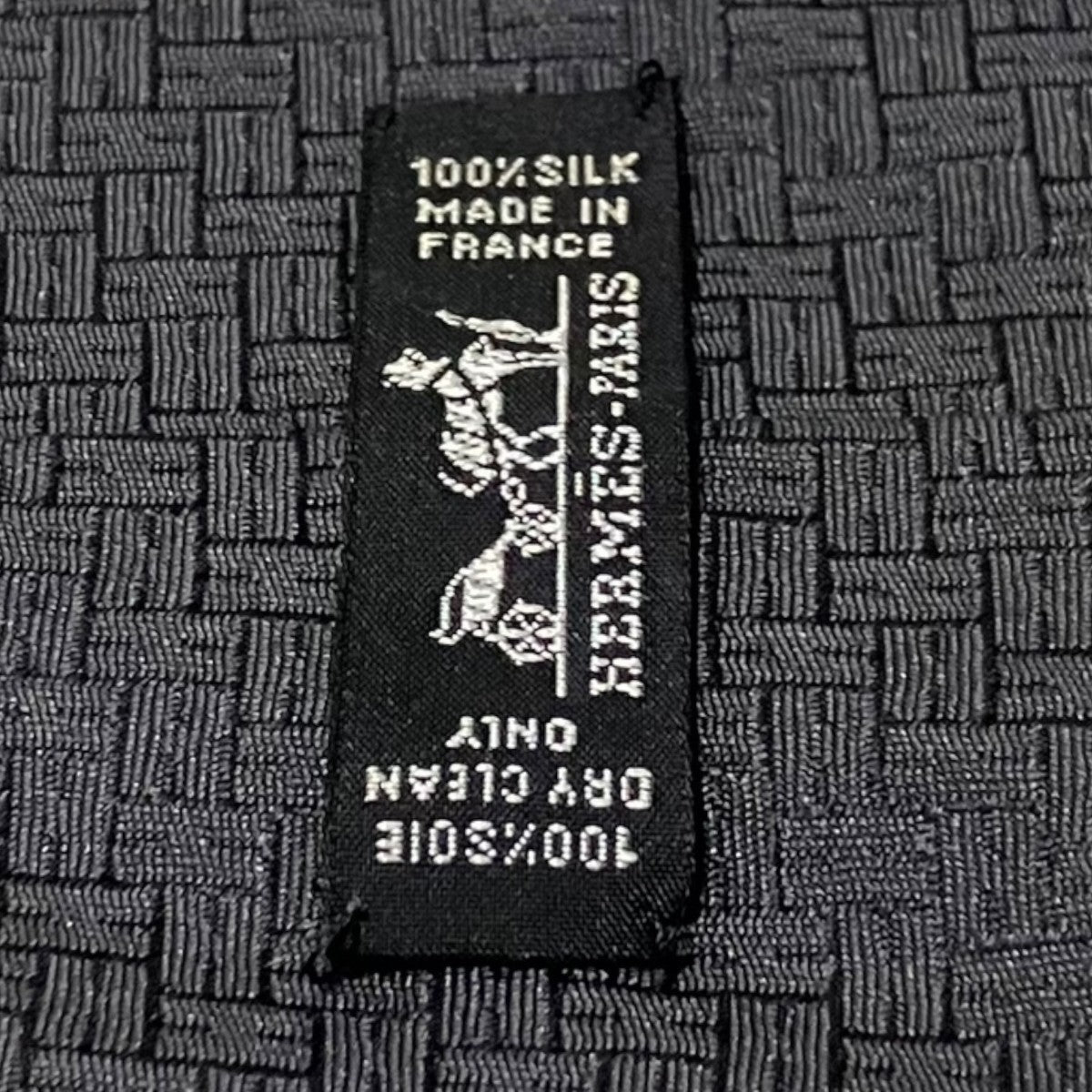 HERMES Hジャガードネクタイ 古着・中古-5枚目のアイテム画像