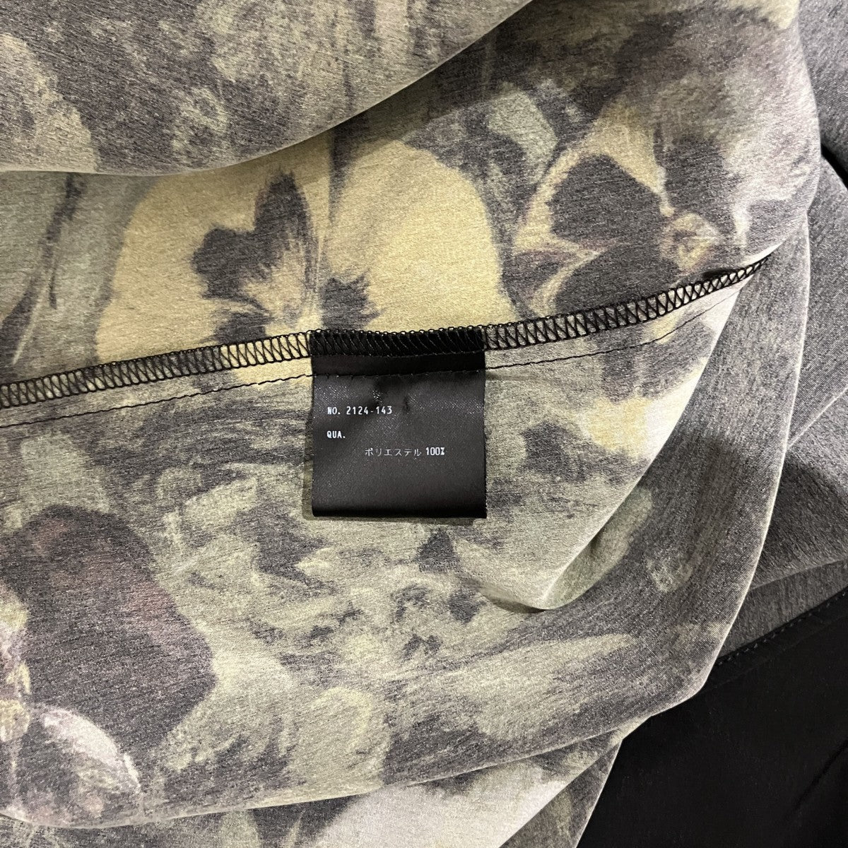 LAD MUSICIAN(ラッドミュージシャン) 24SS【DECHINE INKJET PANSY BIG