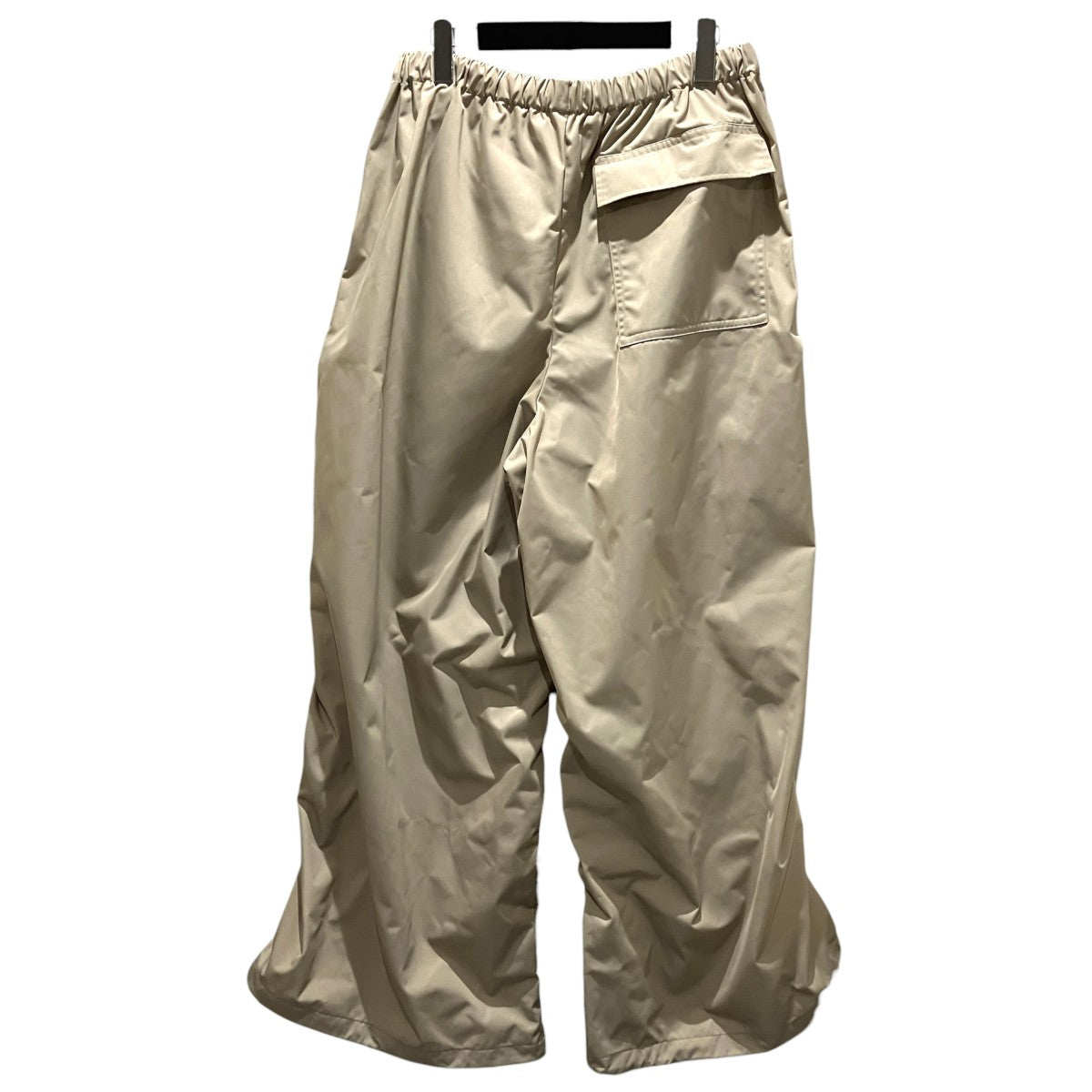 LAD MUSICIAN 25AW【SOLO TWILL OVER PANTS】ワイドパンツ2225-507 古着・中古-2枚目のアイテム画像