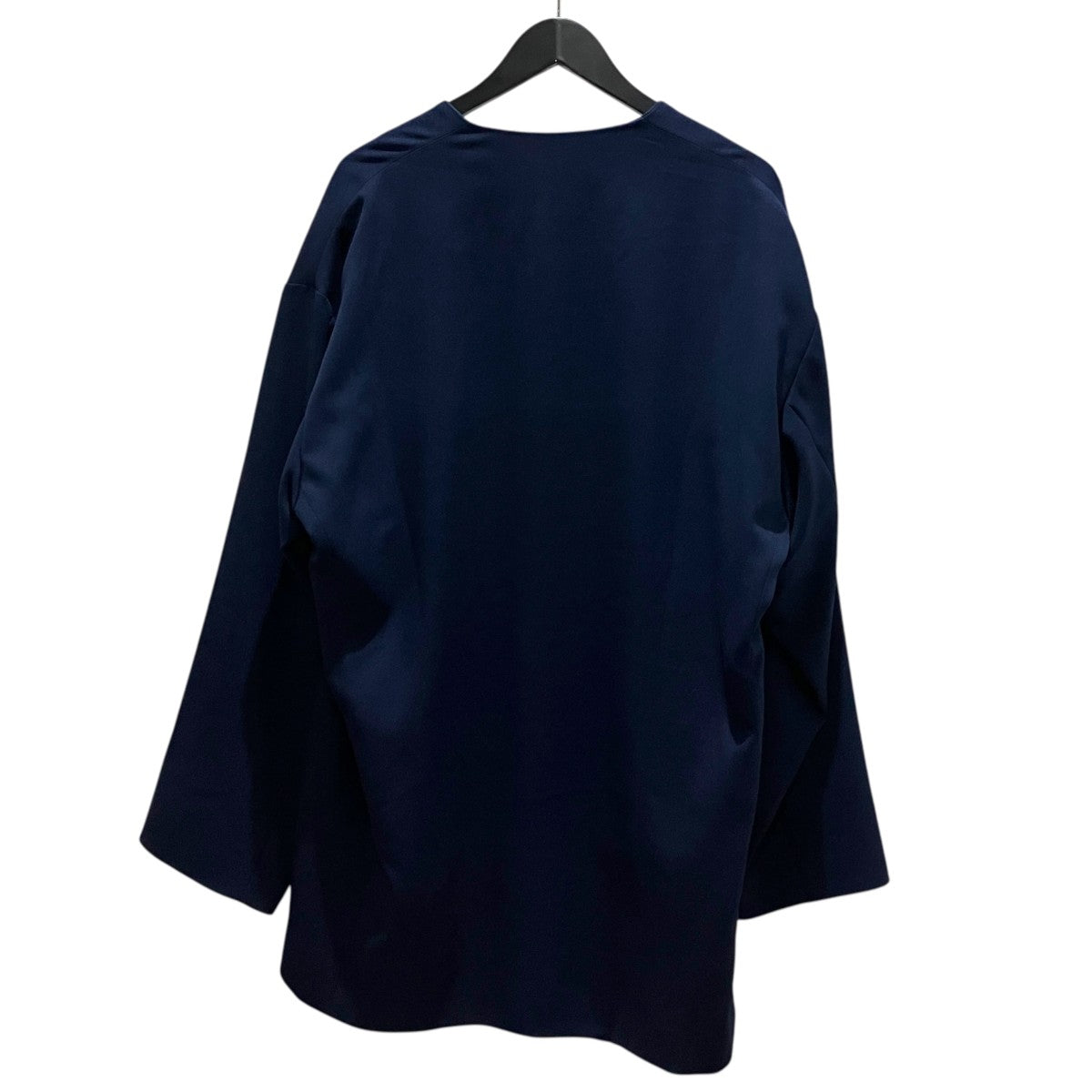 【ESTER SERGE COLLARLESS JACKET】ノーカラージャケット2222-307