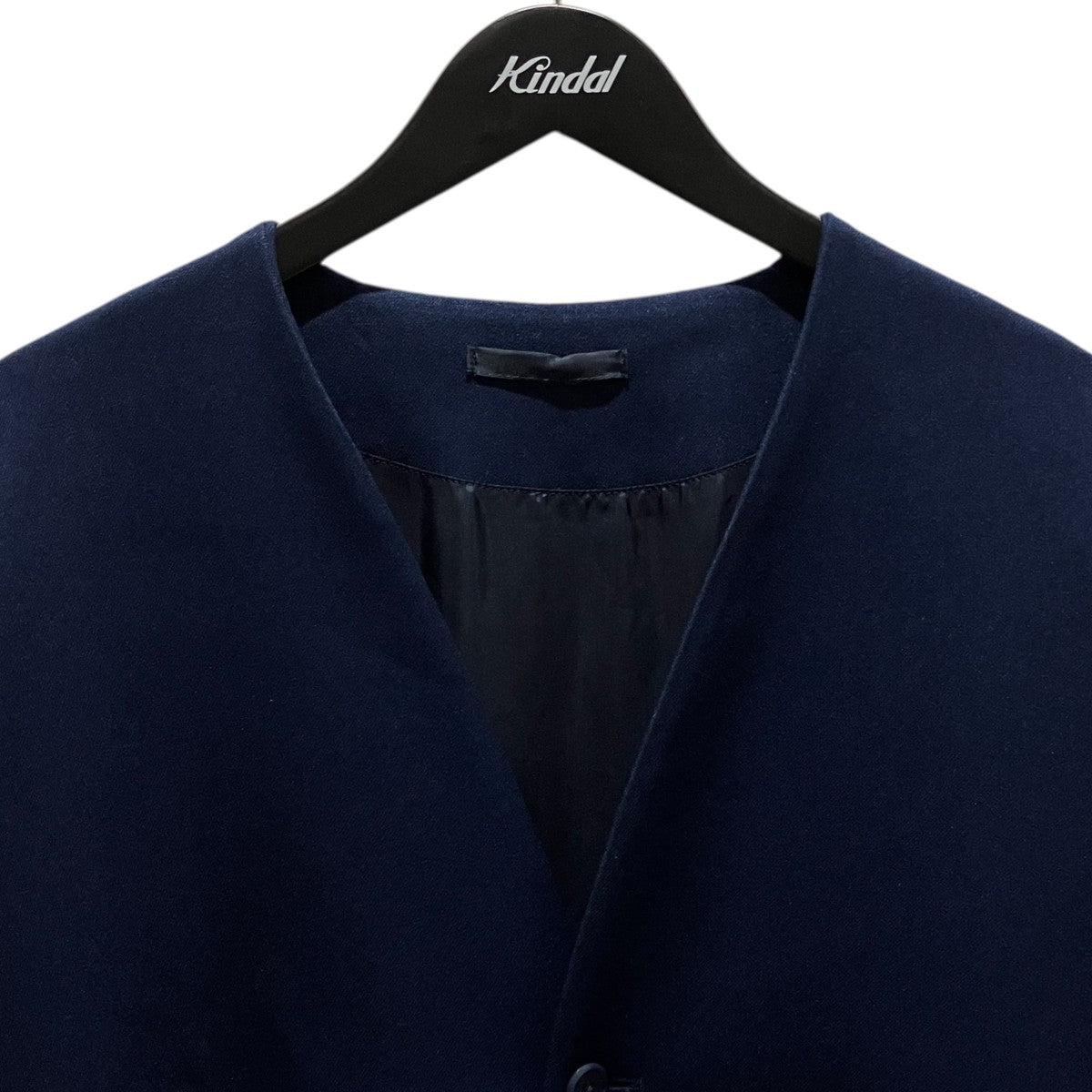 【ESTER SERGE COLLARLESS JACKET】ノーカラージャケット2222-307