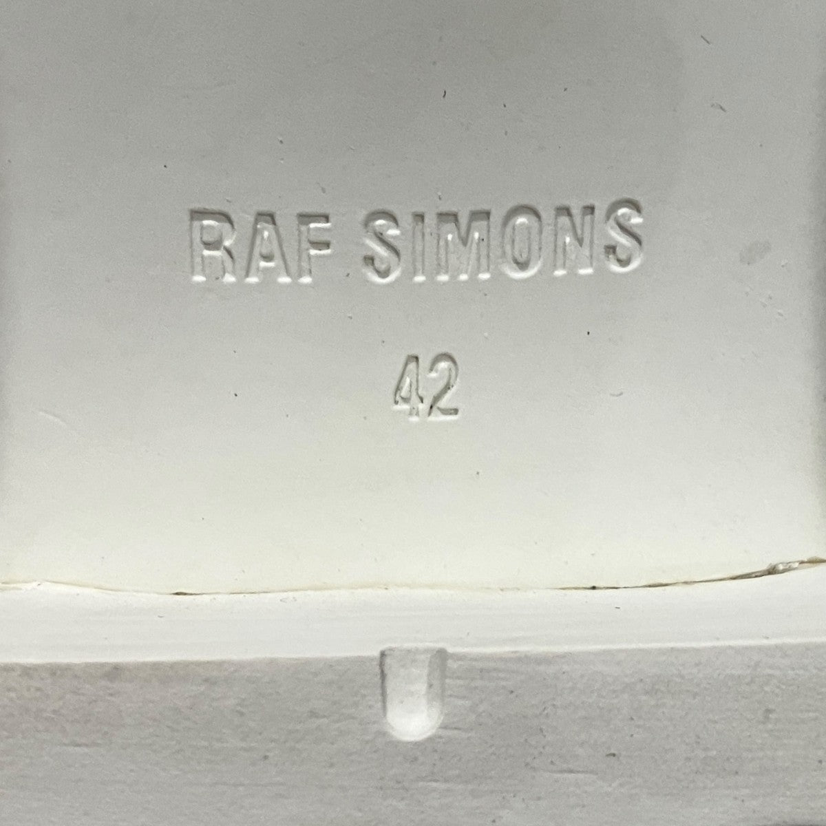 RAF SIMONS 【SOLARIS-21 HIGH】パイソン型押しブーツ 古着・中古-10枚目のアイテム画像