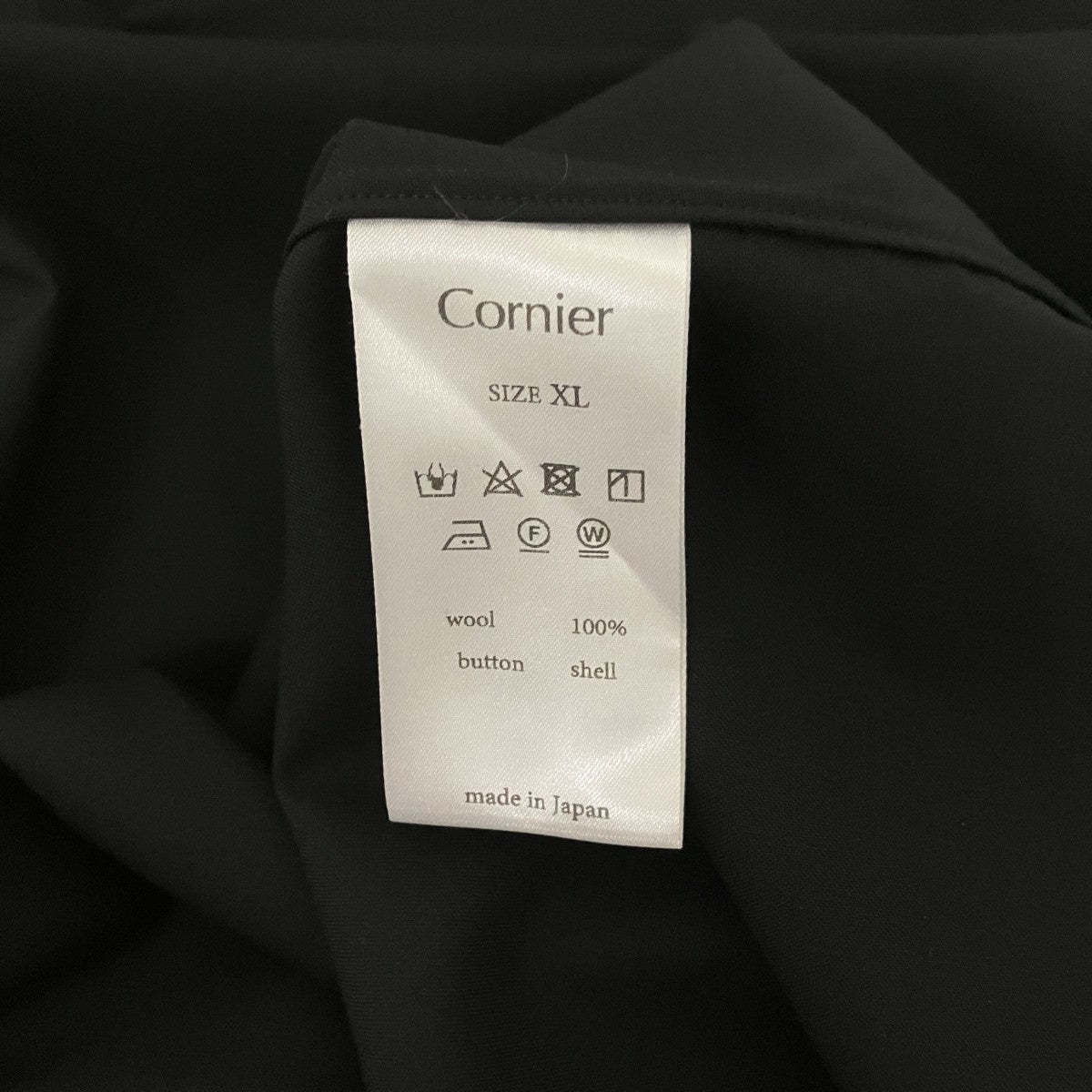 Cornier ウールシャツ 古着・中古-6枚目のアイテム画像