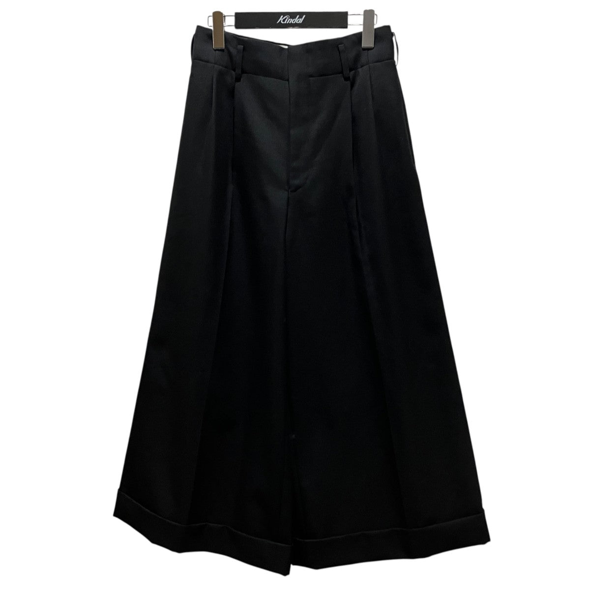 COMME des GARCONS 23SSウールエステル2タックワイドスラックスGK-P010 古着・中古-1枚目のアイテム画像