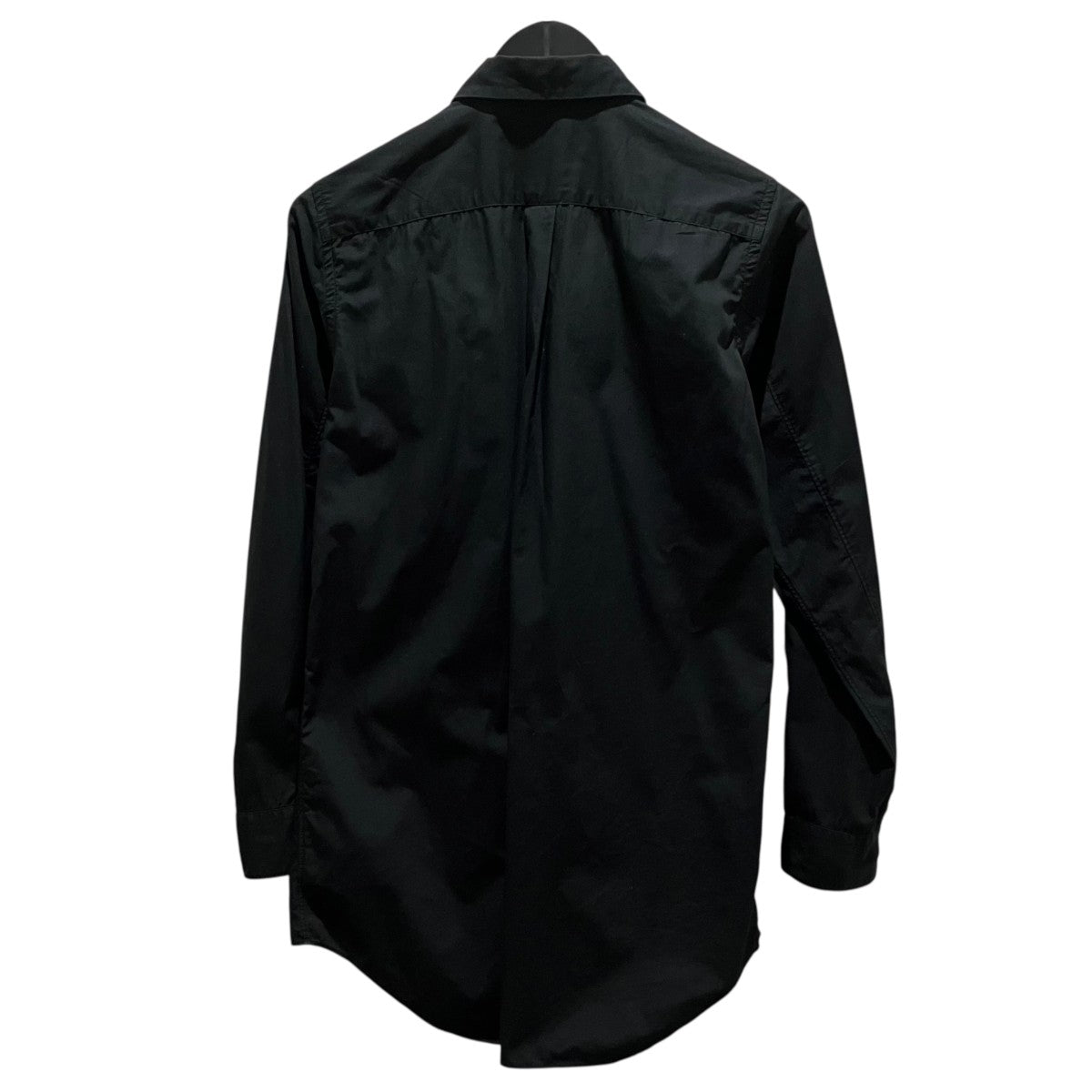 BLACK COMME des GARCONS 17AW綿ブロードプリーツシャツ1T-B014 古着・中古-2枚目のアイテム画像
