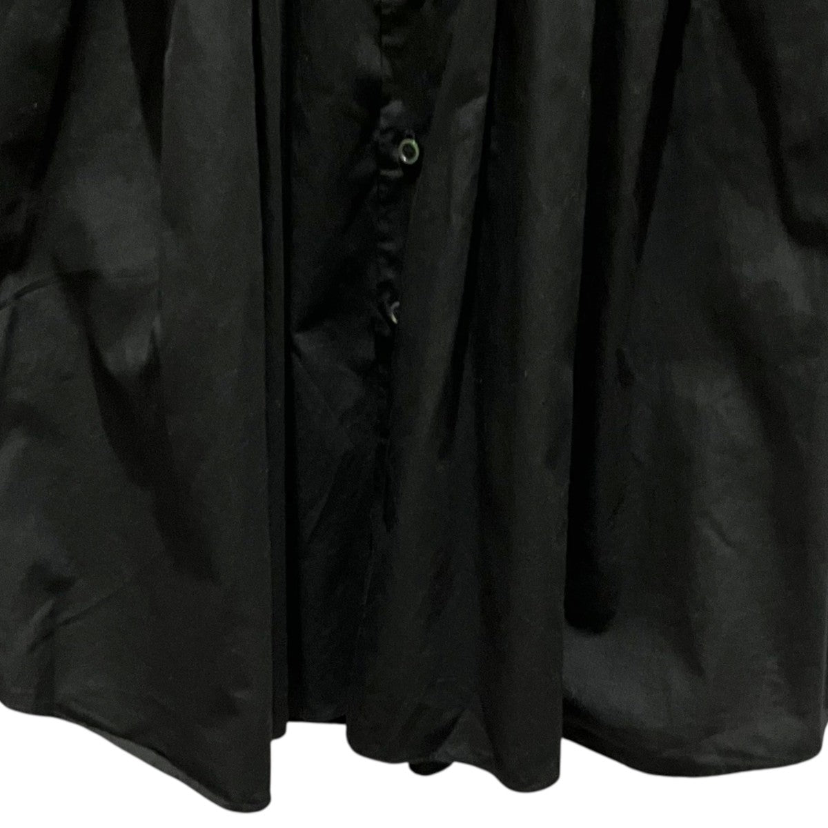 BLACK COMME des GARCONS 17AW綿ブロードプリーツシャツ1T-B014 古着・中古-4枚目のアイテム画像