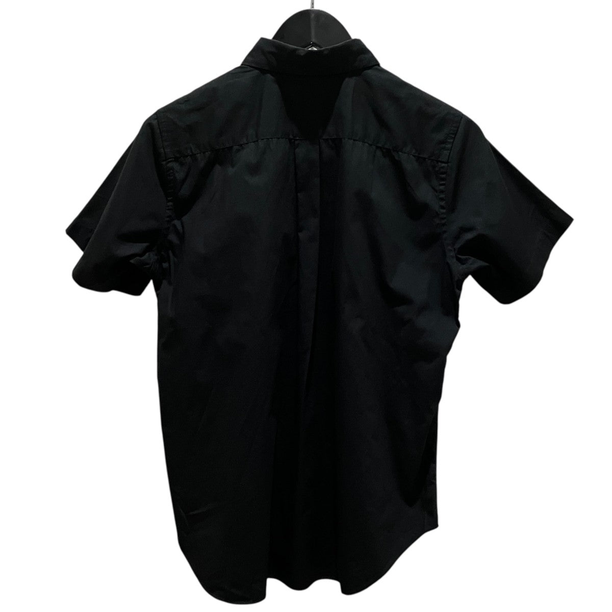 BLACK COMME des GARCONS 綿ブロード半袖シャツ1S-B017 古着・中古-2枚目のアイテム画像