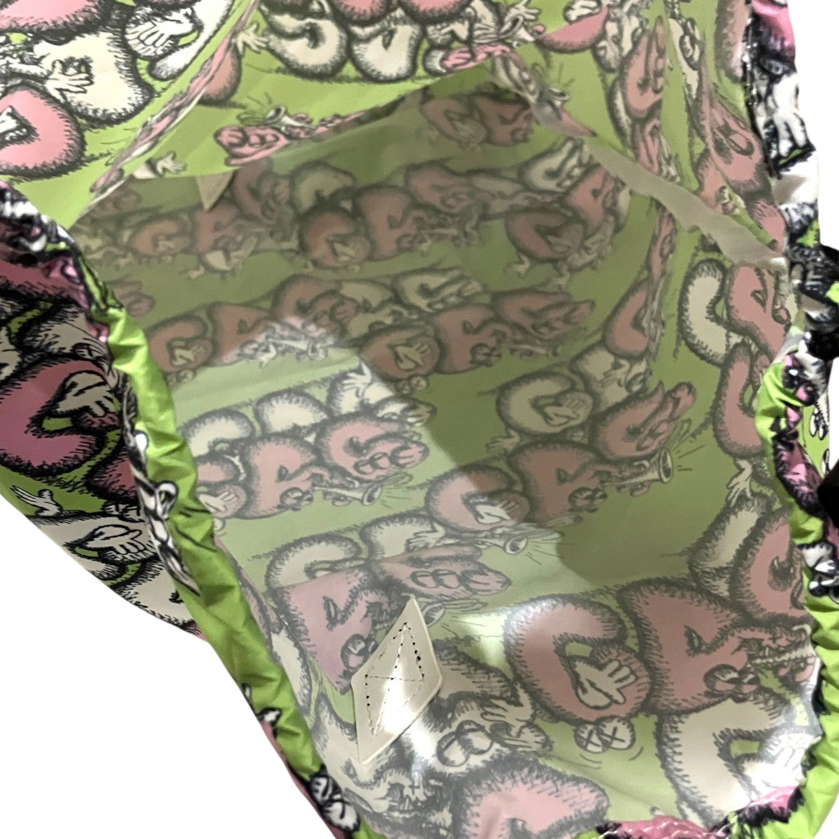 COMME des GARCONS SHIRT×KAWS ナイロンバッグFH-K021 古着・中古-6枚目のアイテム画像