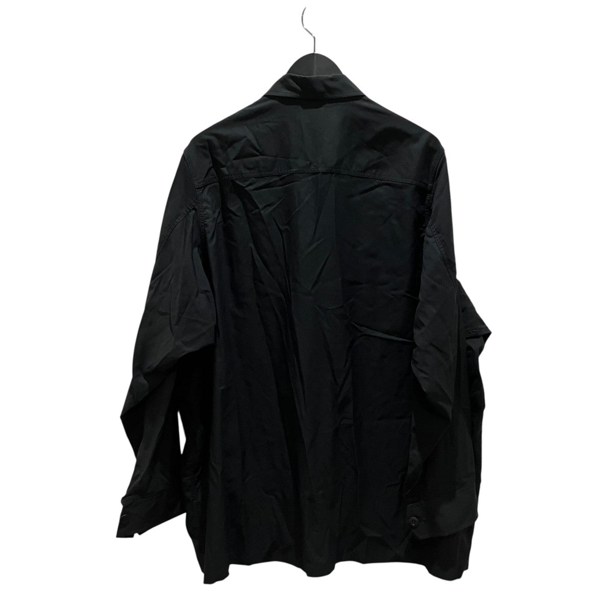 Graphpaper 21SS【 Cupro Military Jacket 】シャツジャケットGM211-30054 古着・中古-2枚目のアイテム画像