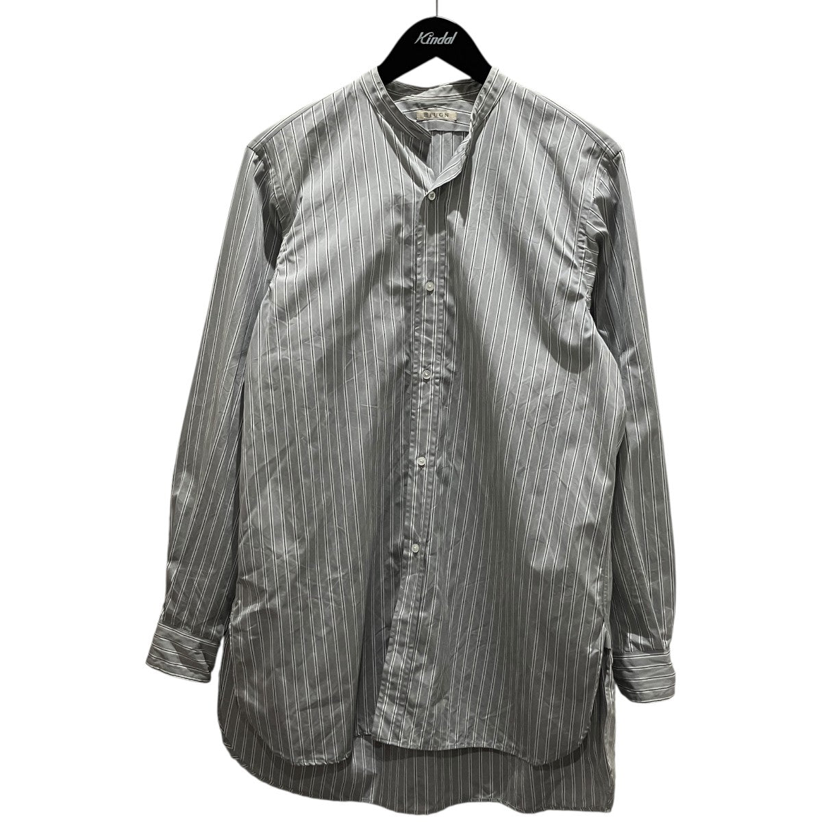 HEUGN バンドカラーシャツSHIRT064 古着・中古-1枚目のアイテム画像