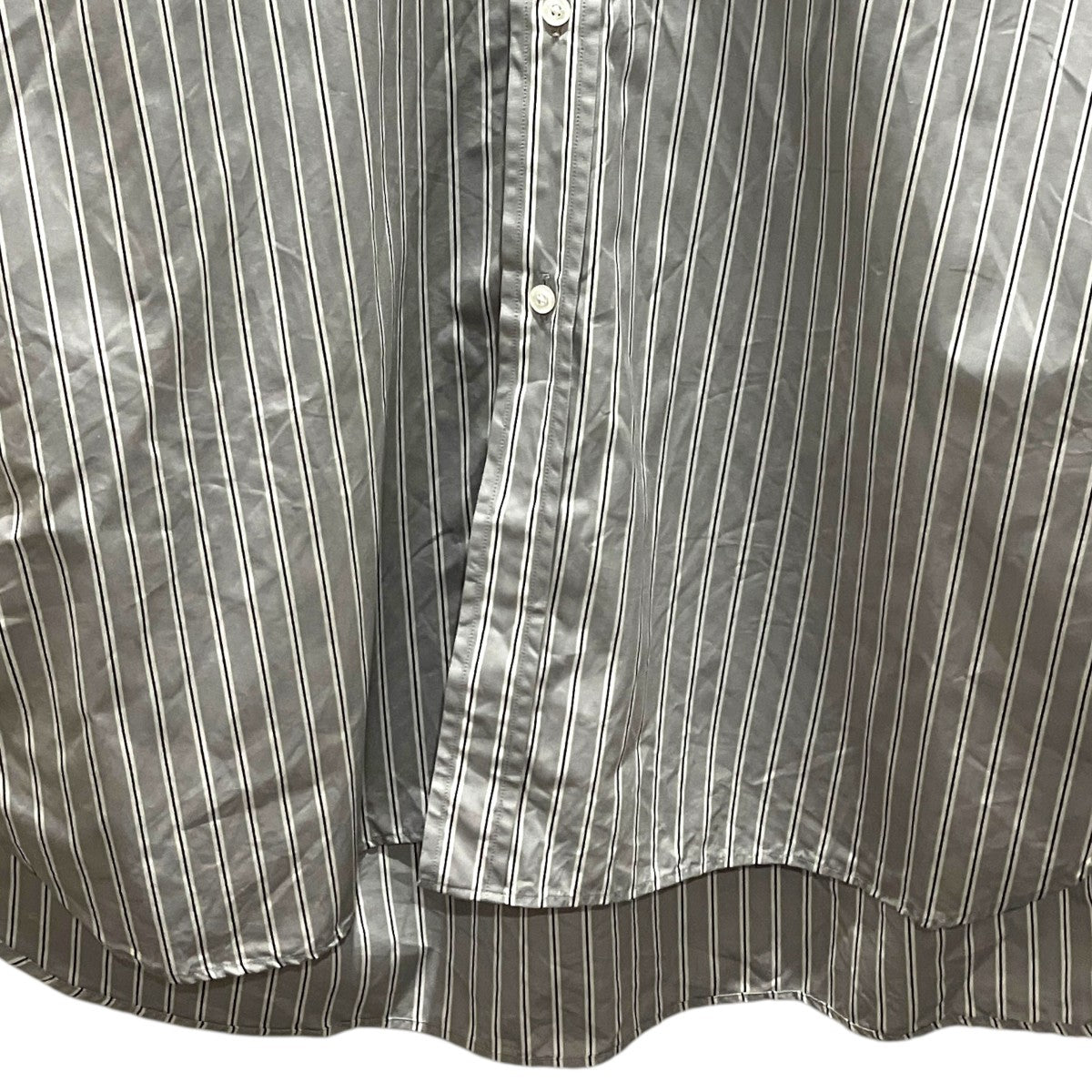 HEUGN バンドカラーシャツSHIRT064 古着・中古-4枚目のアイテム画像