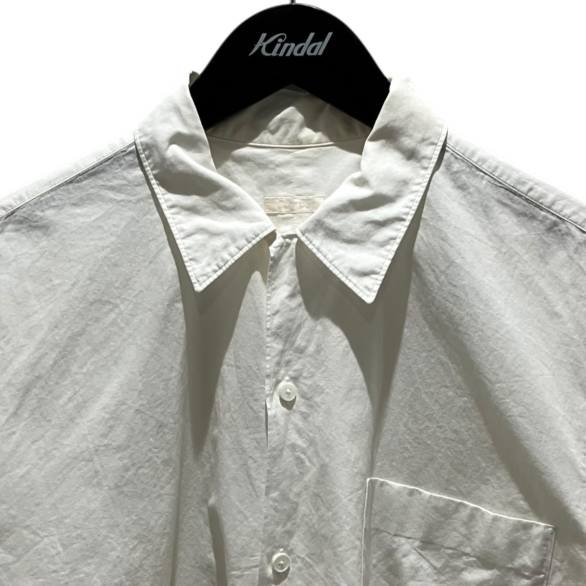 COMOLI オープンカラーシャツ101-02005 古着・中古-3枚目のアイテム画像