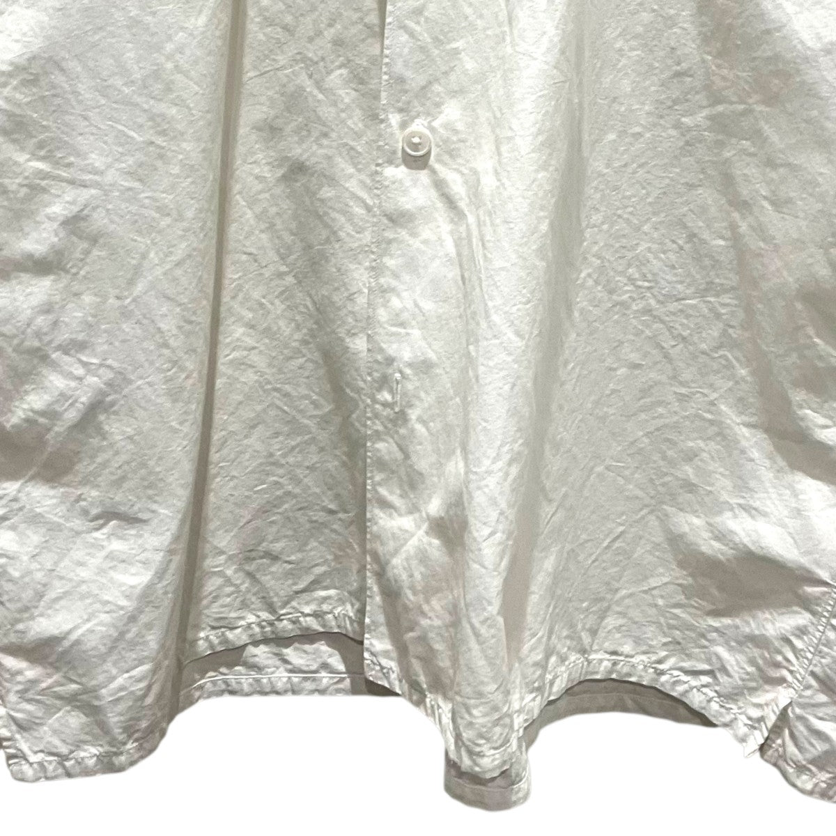 COMOLI オープンカラーシャツ101-02005 古着・中古-4枚目のアイテム画像