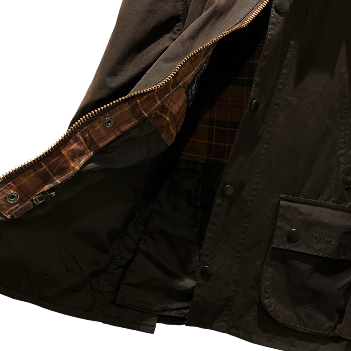 Barbour 23AW【BEDALE】オイルドジャケット232MWX018 古着・中古-4枚目のアイテム画像