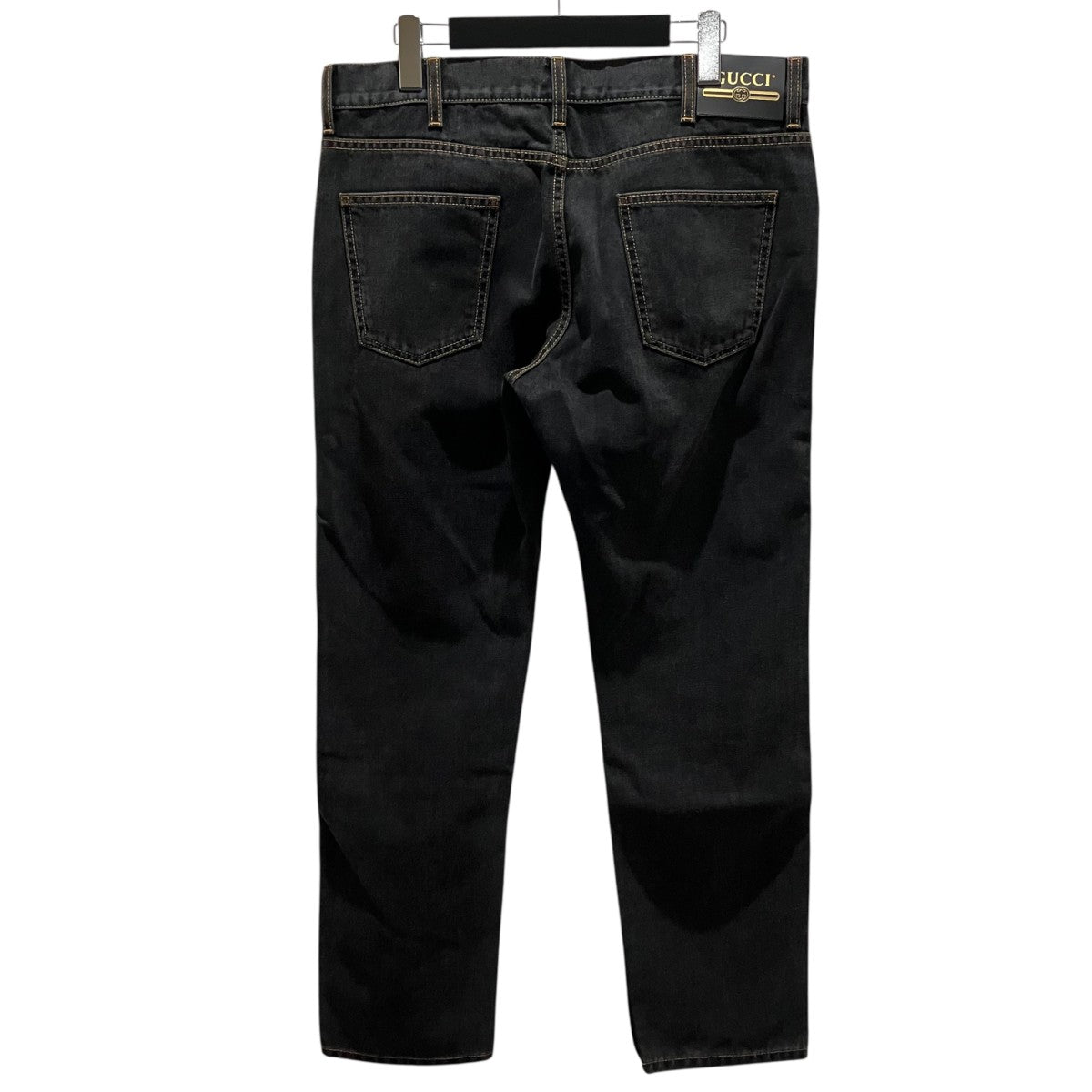 GUCCI エンブロイダリーデニムパンツ408637 古着・中古-2枚目のアイテム画像
