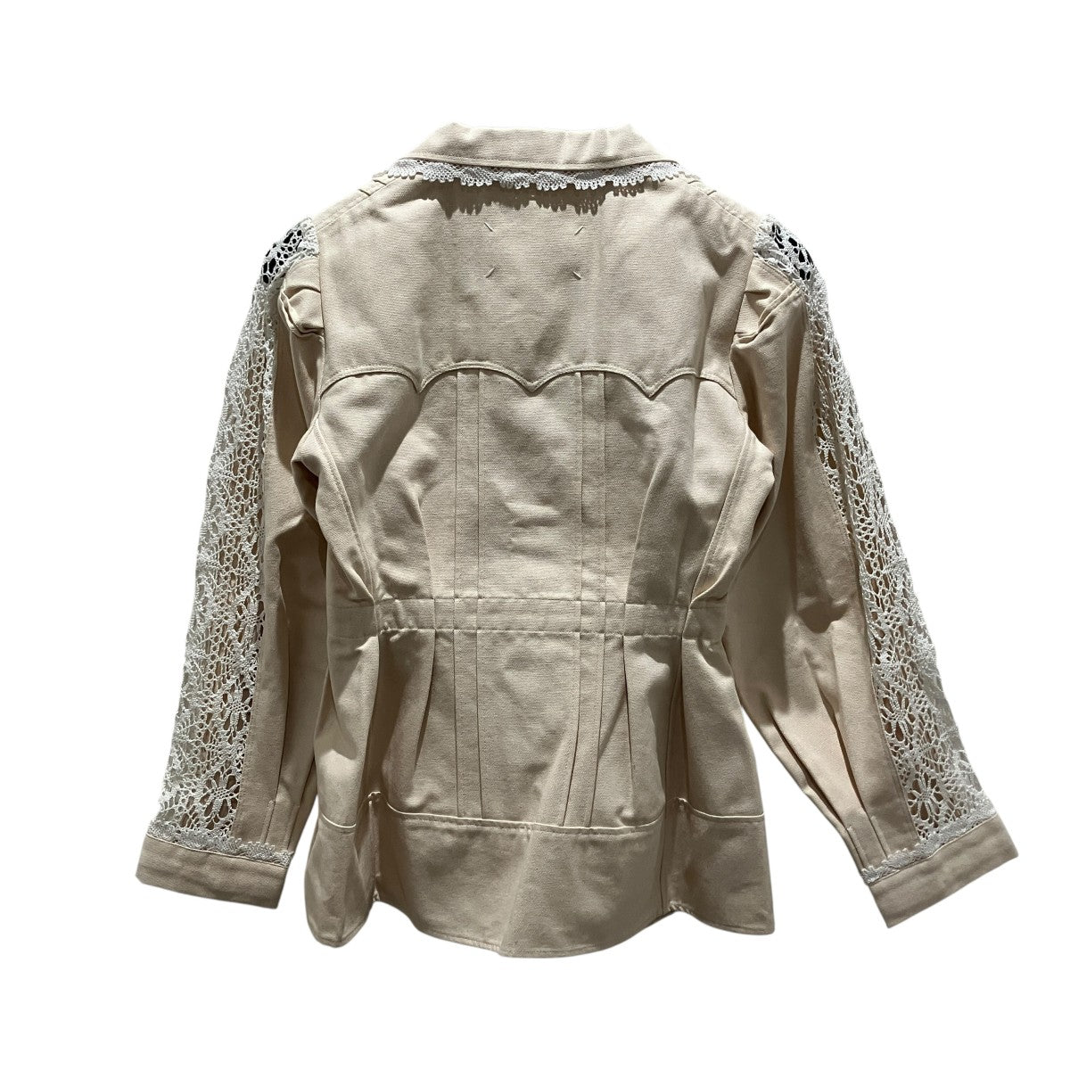 Maison Margiela レース切替ジャケットS31BN0333 古着・中古-2枚目のアイテム画像