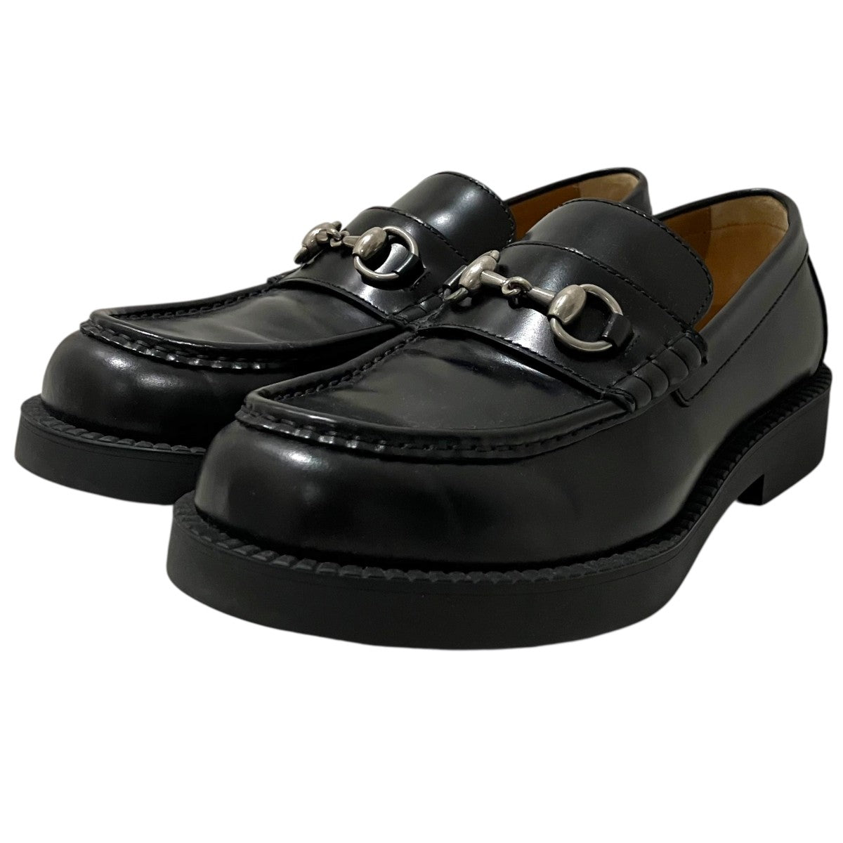 GUCCI ホースビットローファー794202 古着・中古-1枚目のアイテム画像