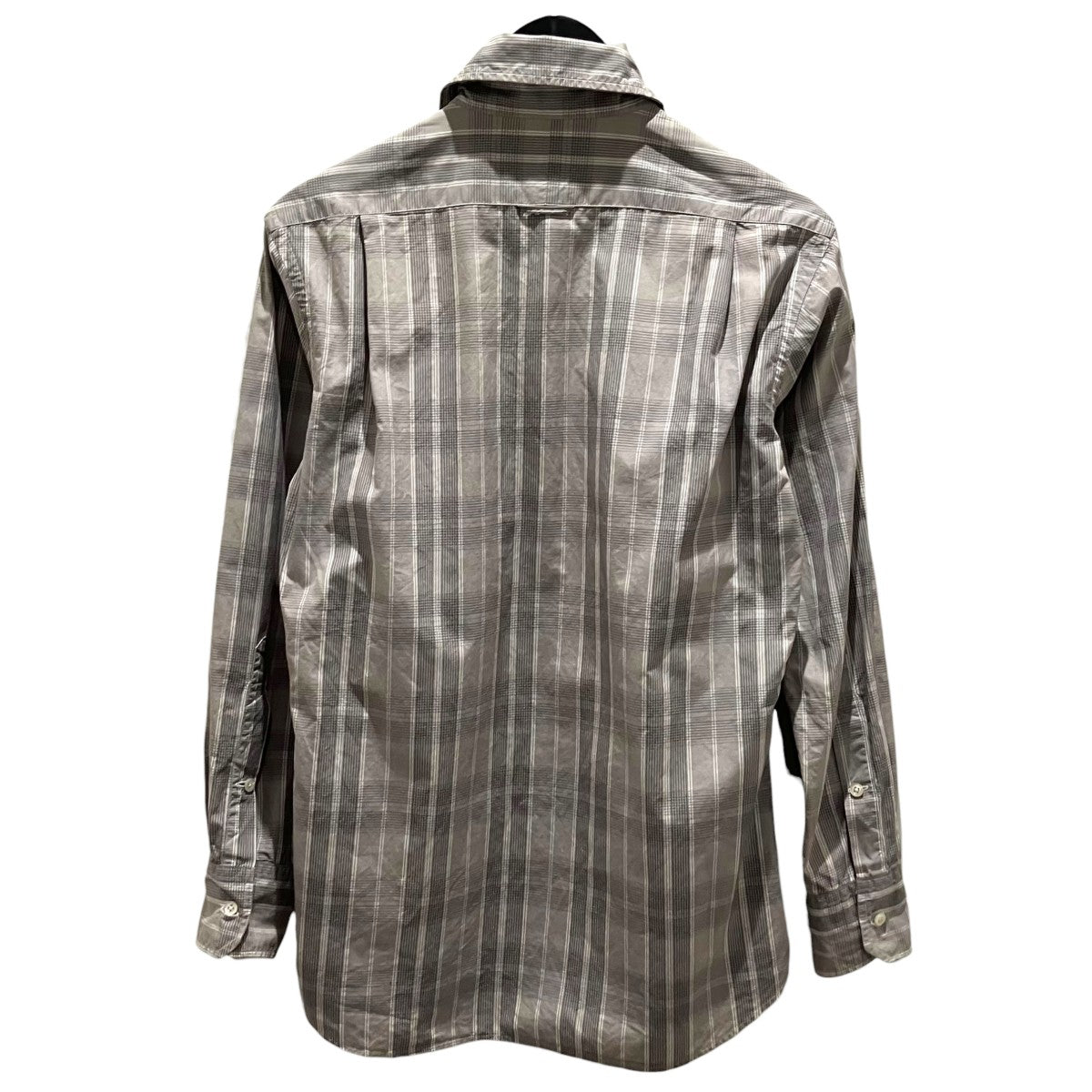 Thom Browne 丸襟チェックシャツMML006A-01490035 古着・中古-2枚目のアイテム画像