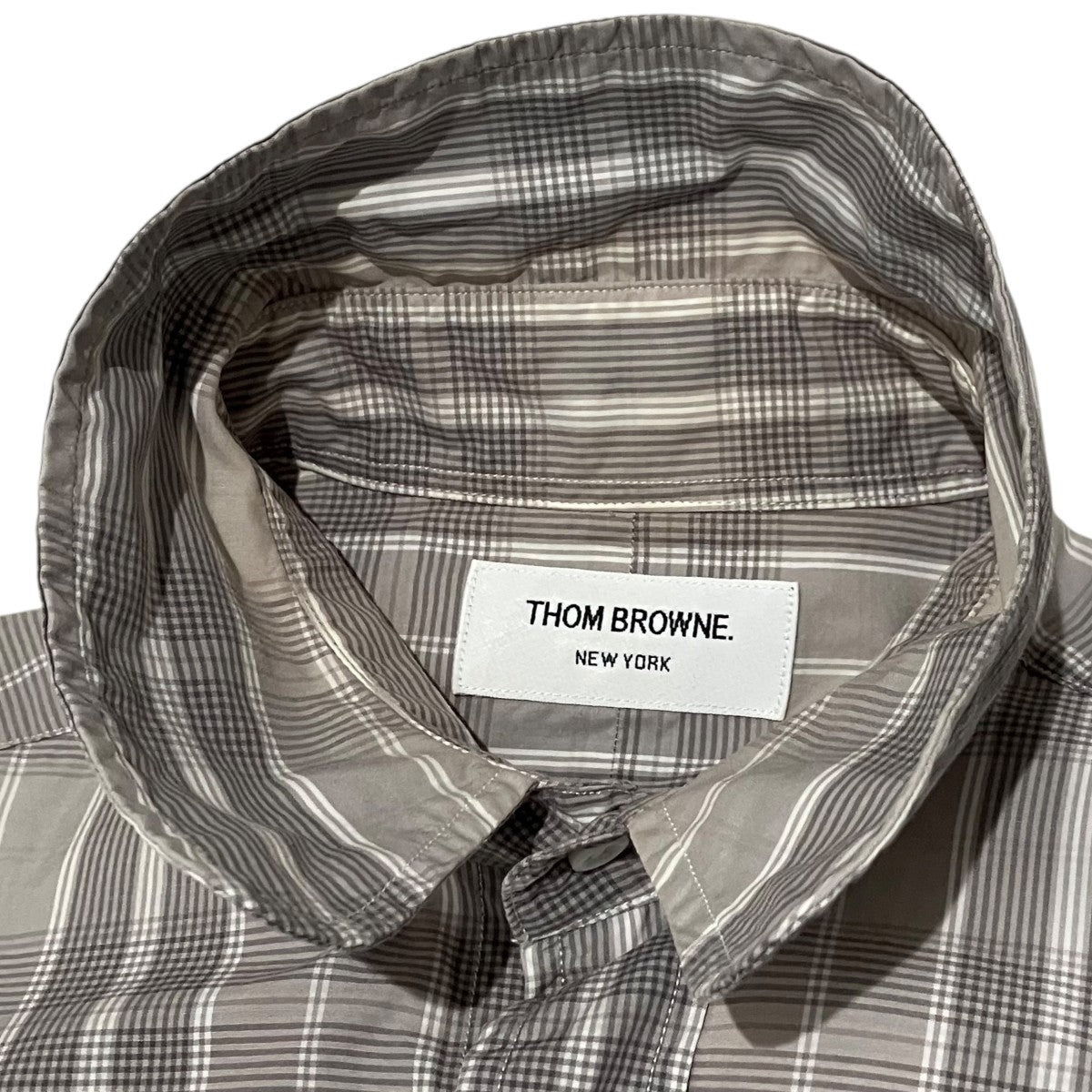 Thom Browne 丸襟チェックシャツMML006A-01490035 古着・中古-6枚目のアイテム画像