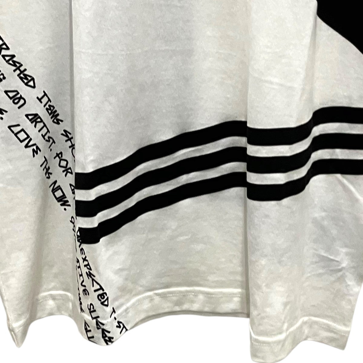 Y-3 ストライプTシャツM34511 古着・中古-4枚目のアイテム画像