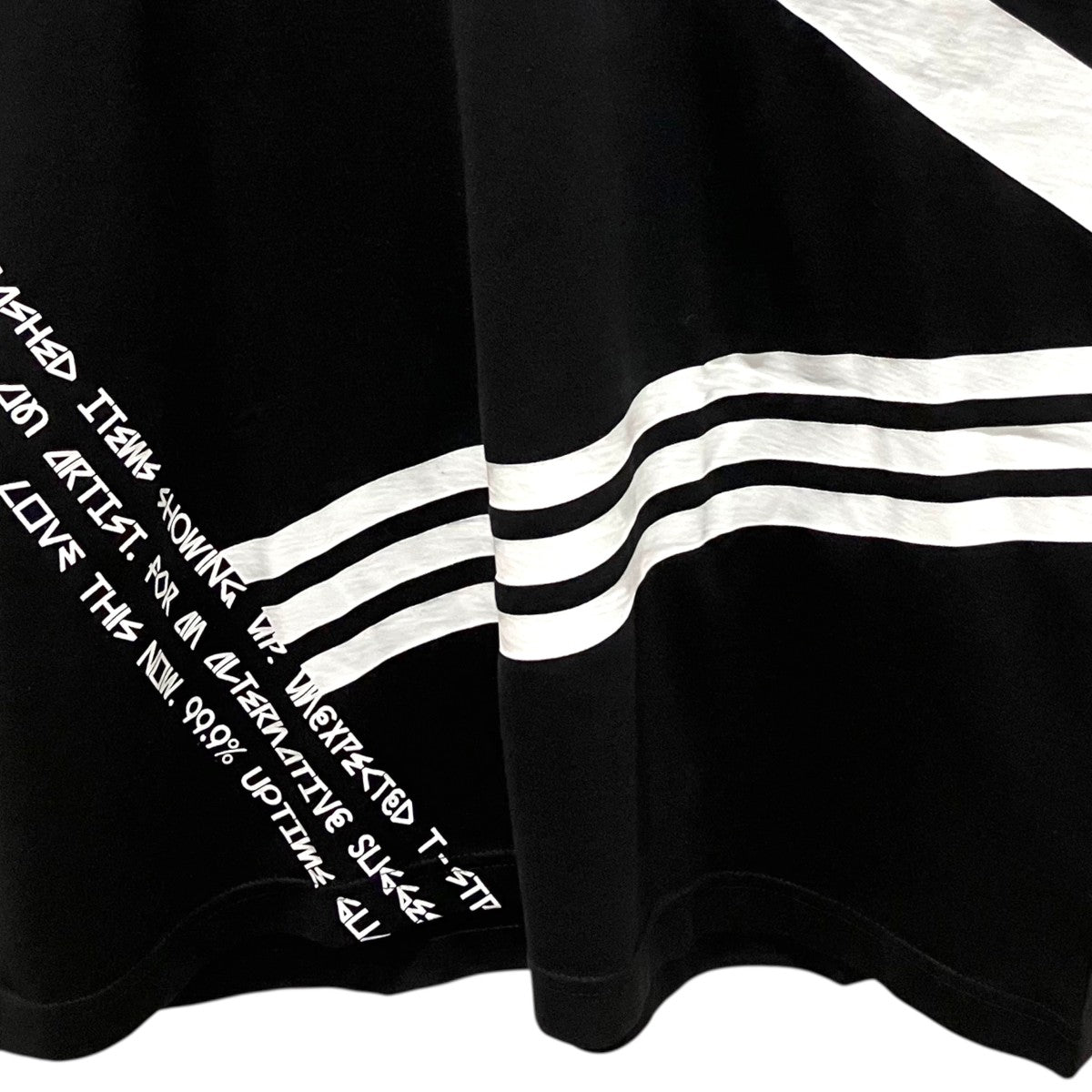 Y-3 ストライプTシャツM34512 古着・中古-4枚目のアイテム画像