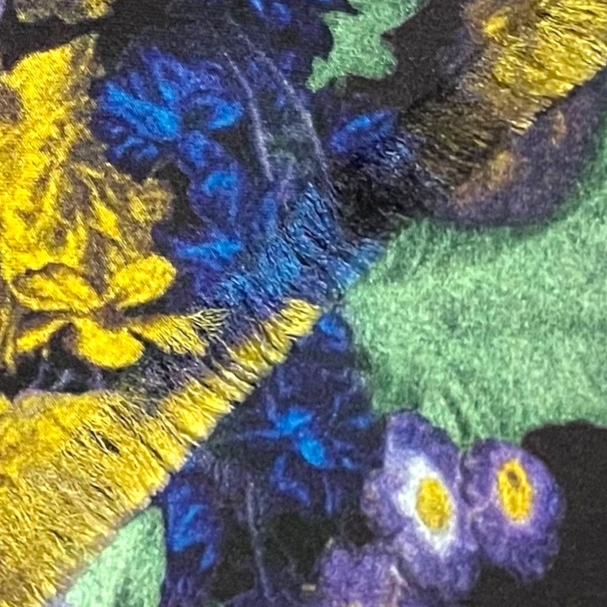 DRIES VAN NOTEN 花柄ストール 古着・中古-6枚目のアイテム画像