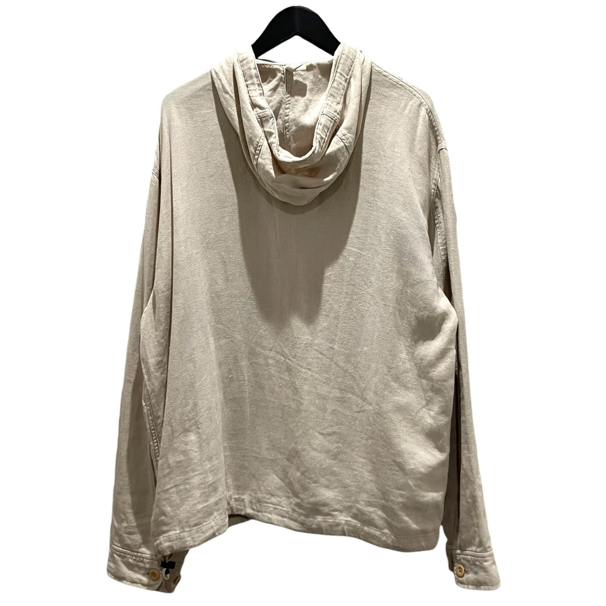 RALPH LAUREN 80-90リネンフーデットジャケット 古着・中古-2枚目のアイテム画像