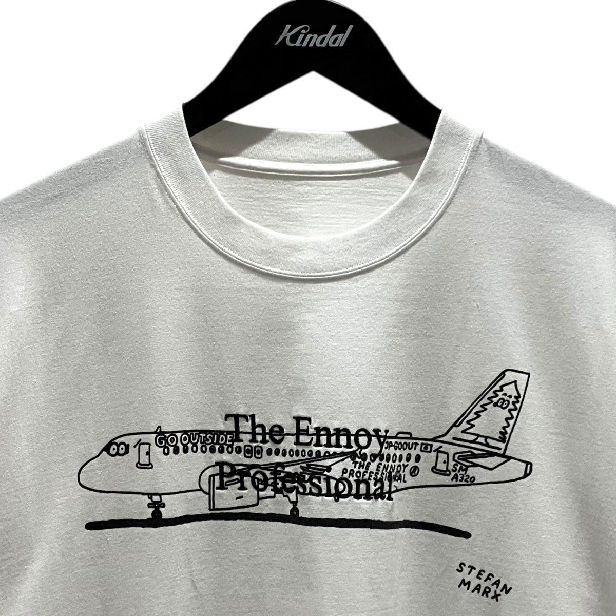ENNOY 23AW【Stefan Marx T-Shirt】プリントTシャツAW23BRENCT03NTL 古着・中古-3枚目のアイテム画像