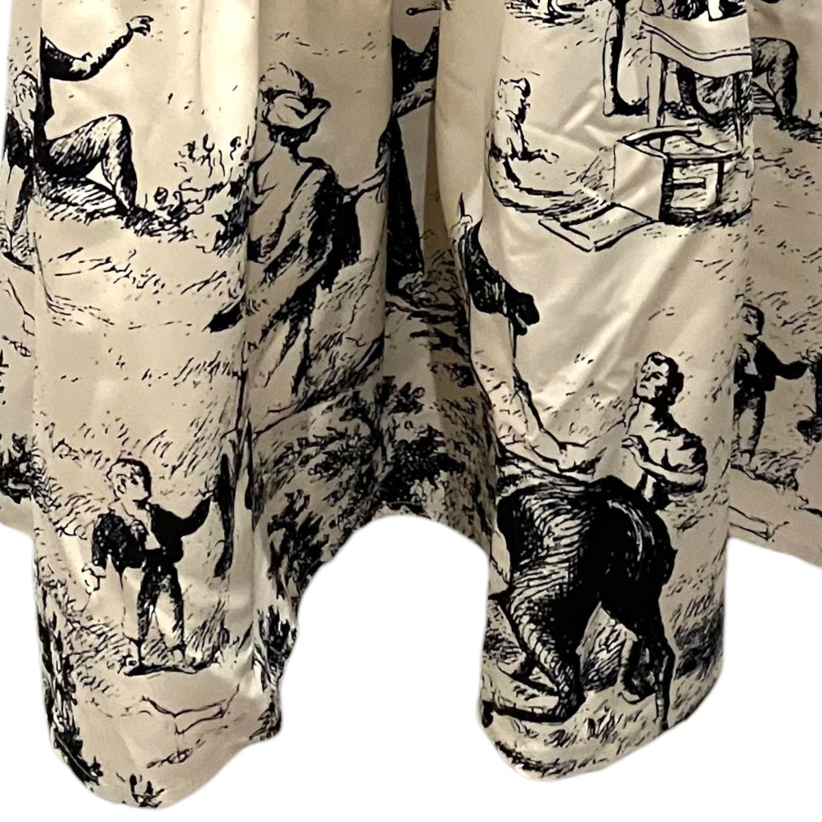 JOHN 【French Scenic Printed Dress】長袖総柄ワンピースJNR202001 古着・中古-5枚目のアイテム画像