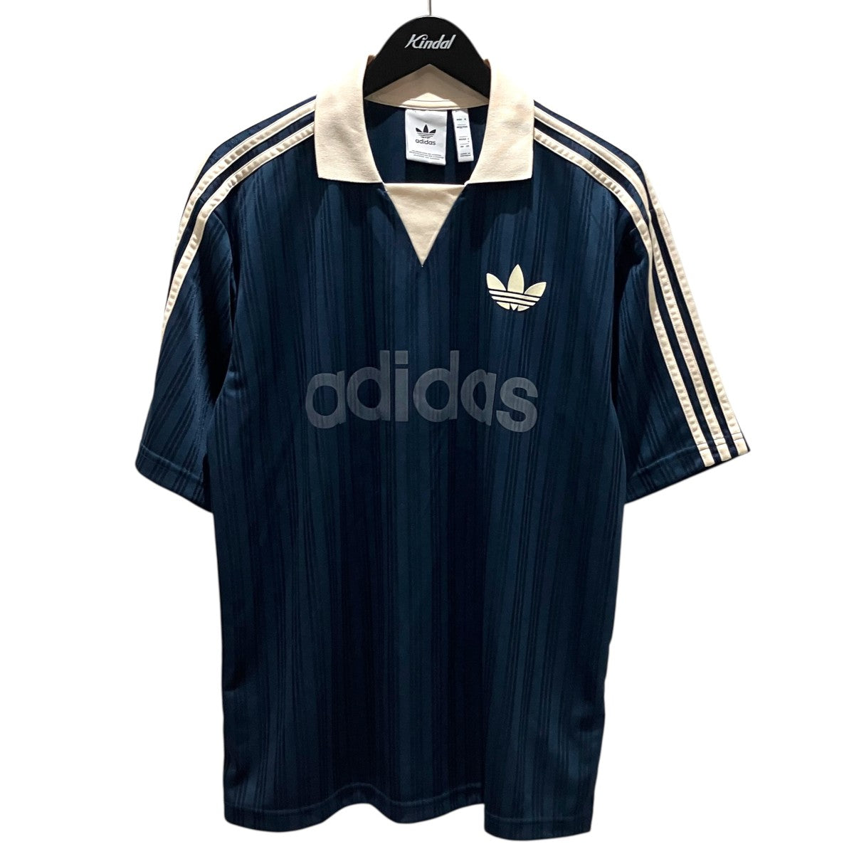 adidas(アディダス) 【襟付きゴーリートップ】ポロシャツ ネイビー