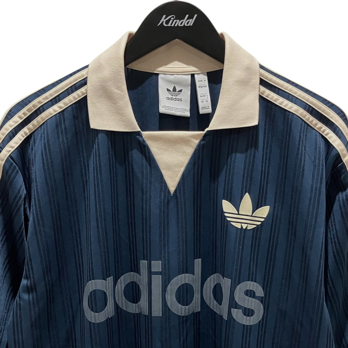 adidas(アディダス) 【襟付きゴーリートップ】ポロシャツ ネイビー