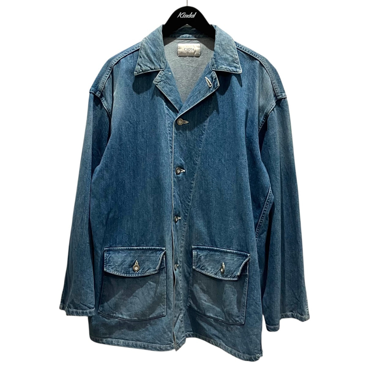 CIOTA 11．5oz デニムカバーオールBZLM-108M 古着・中古-1枚目のアイテム画像
