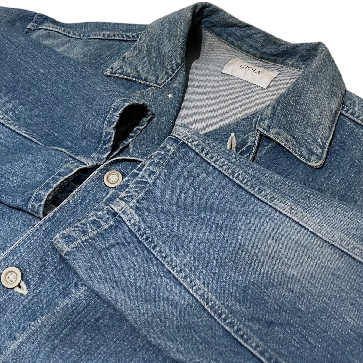 CIOTA 11．5oz デニムカバーオールBZLM-108M 古着・中古-5枚目のアイテム画像