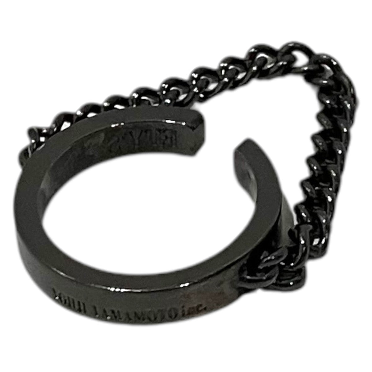 YOHJI YAMAMOTO 【BRASS CHAIN EAR CUFF CHAIN RING】リング 古着・中古-1枚目のアイテム画像
