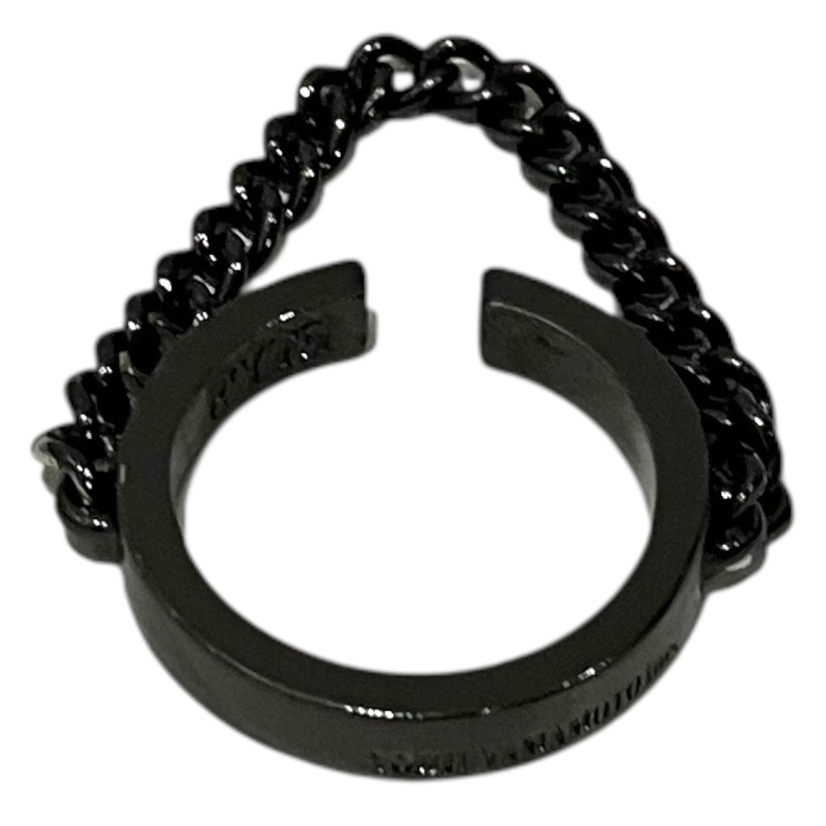 YOHJI YAMAMOTO 【BRASS CHAIN EAR CUFF CHAIN RING】リング 古着・中古-2枚目のアイテム画像