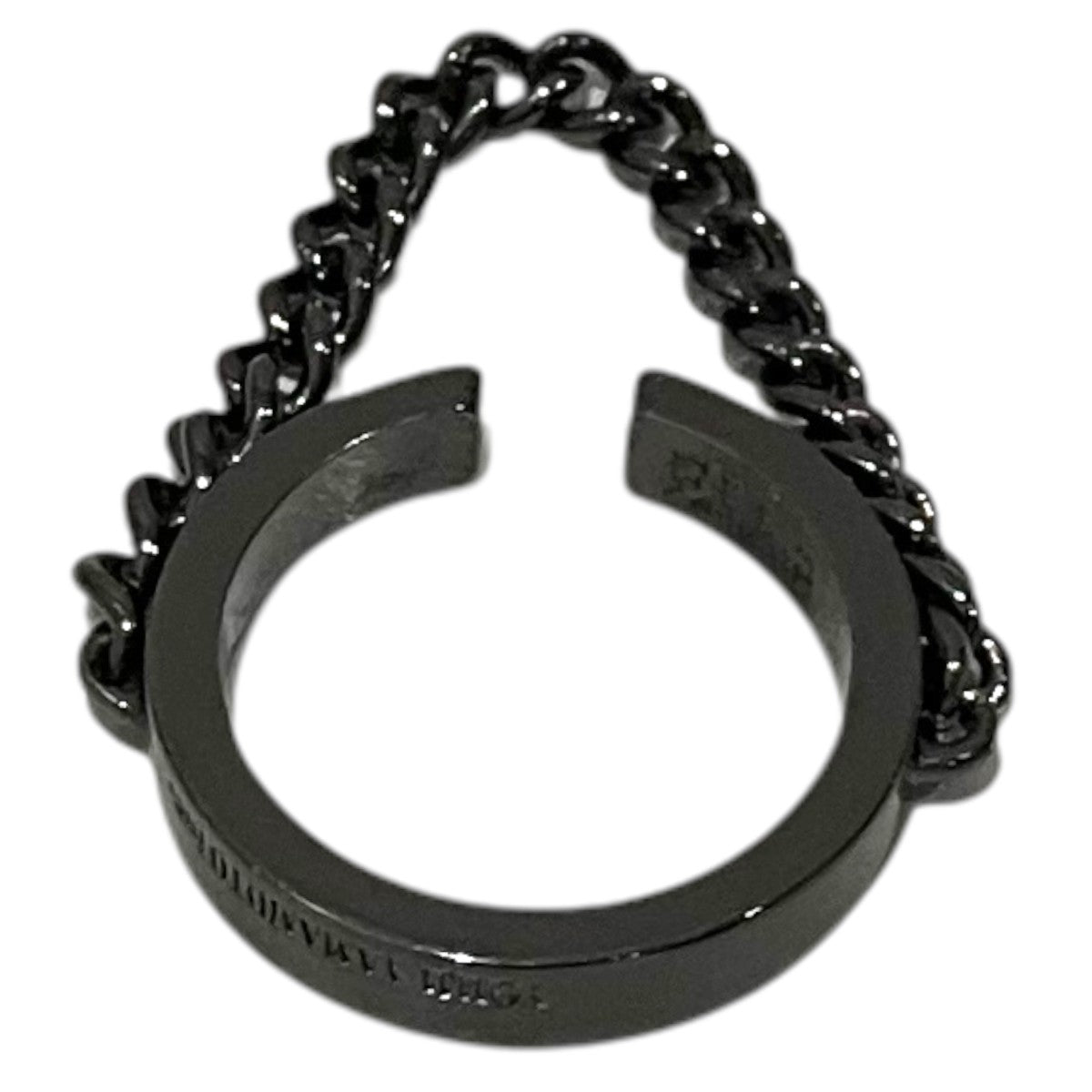 YOHJI YAMAMOTO 【BRASS CHAIN EAR CUFF CHAIN RING】リング 古着・中古-3枚目のアイテム画像