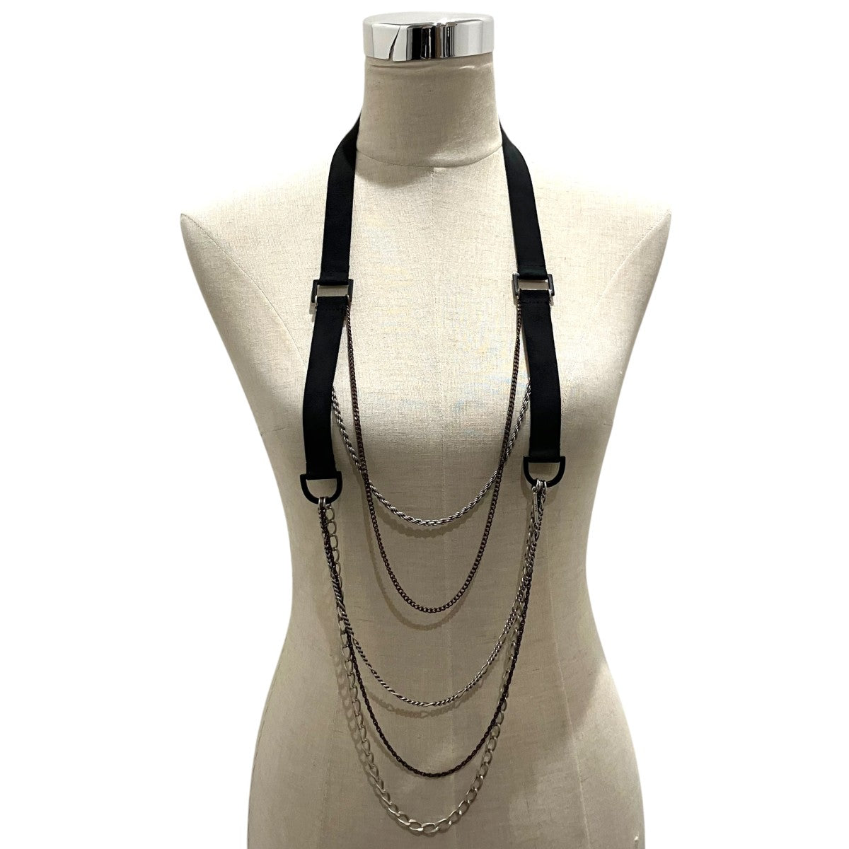 s’yte yohji yamamoto 切替チェーン ネックレス 古着・中古-1枚目のアイテム画像