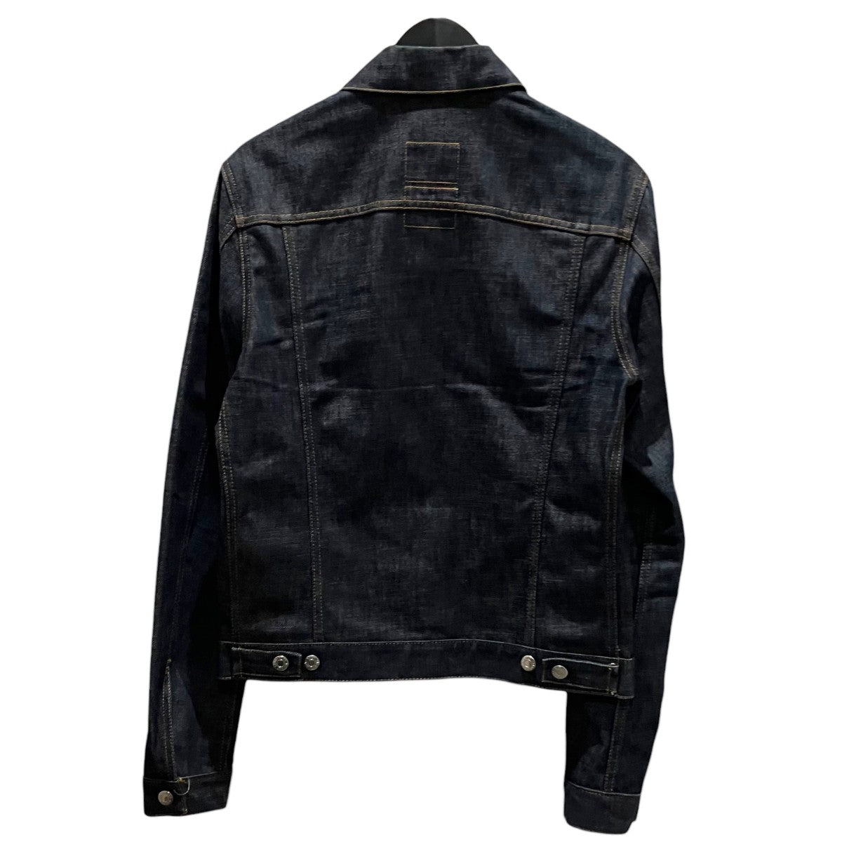 HELMUT LANG 【TREATED RAW DENIM 2 POCKET】デニムジャケット 古着・中古-2枚目のアイテム画像