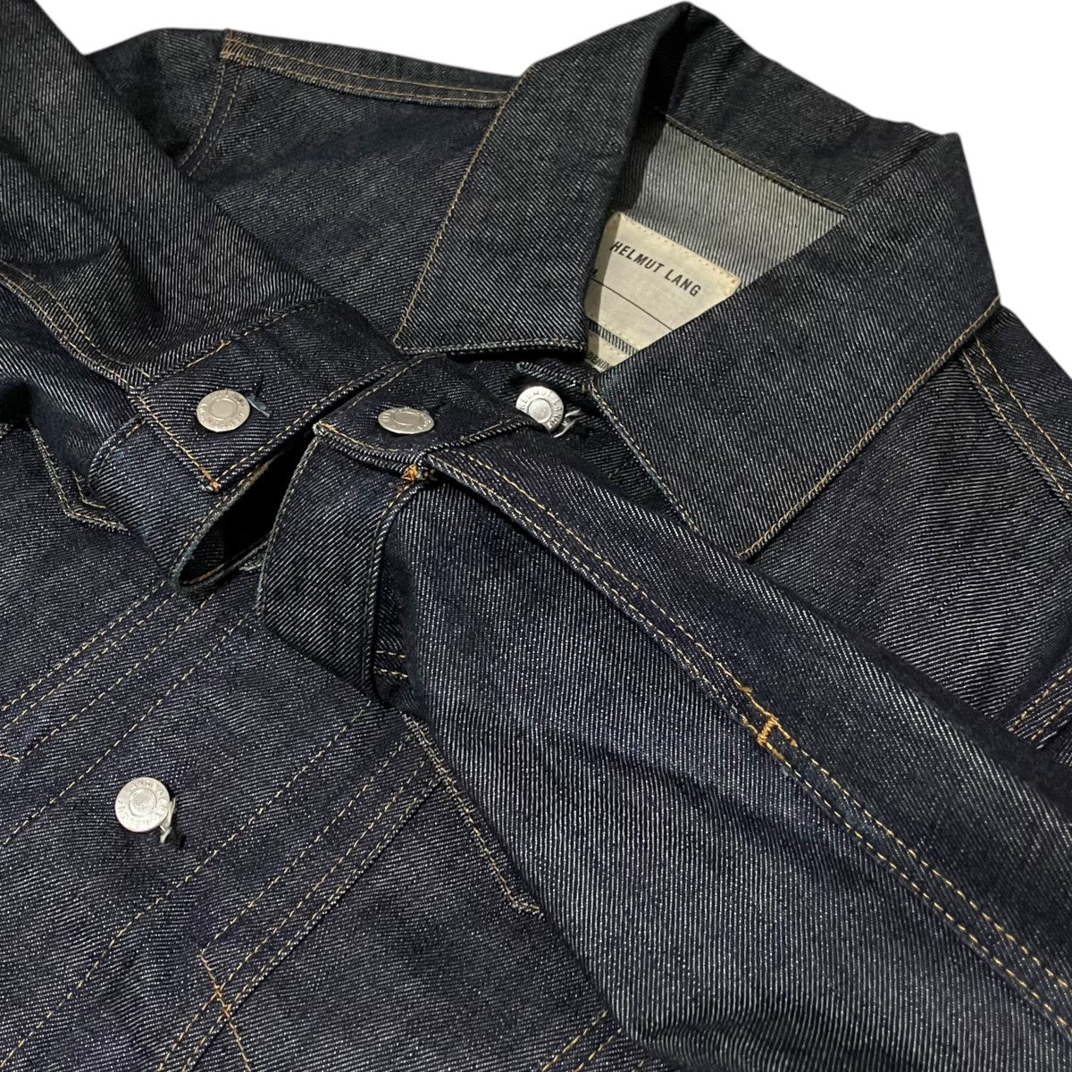 HELMUT LANG 【TREATED RAW DENIM 2 POCKET】デニムジャケット 古着・中古-5枚目のアイテム画像