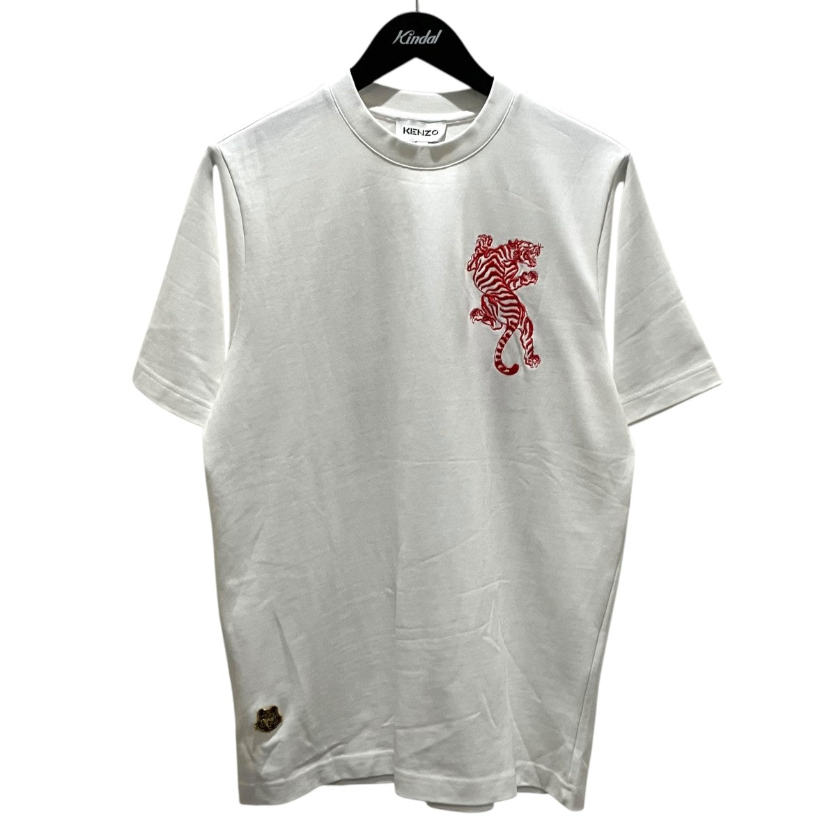 KENZO プリントTシャツFC55TS082CSB 古着・中古-1枚目のアイテム画像