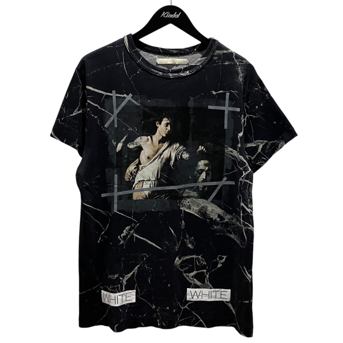 OFFWHITE マーブルTシャツ 古着・中古-1枚目のアイテム画像