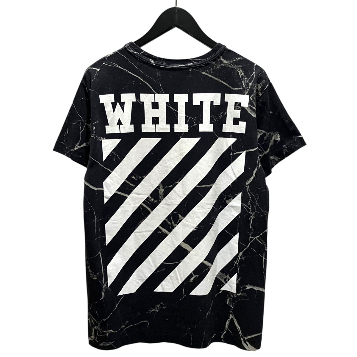 OFFWHITE マーブルTシャツ 古着・中古-2枚目のアイテム画像