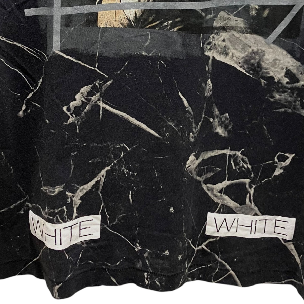 OFFWHITE マーブルTシャツ 古着・中古-4枚目のアイテム画像