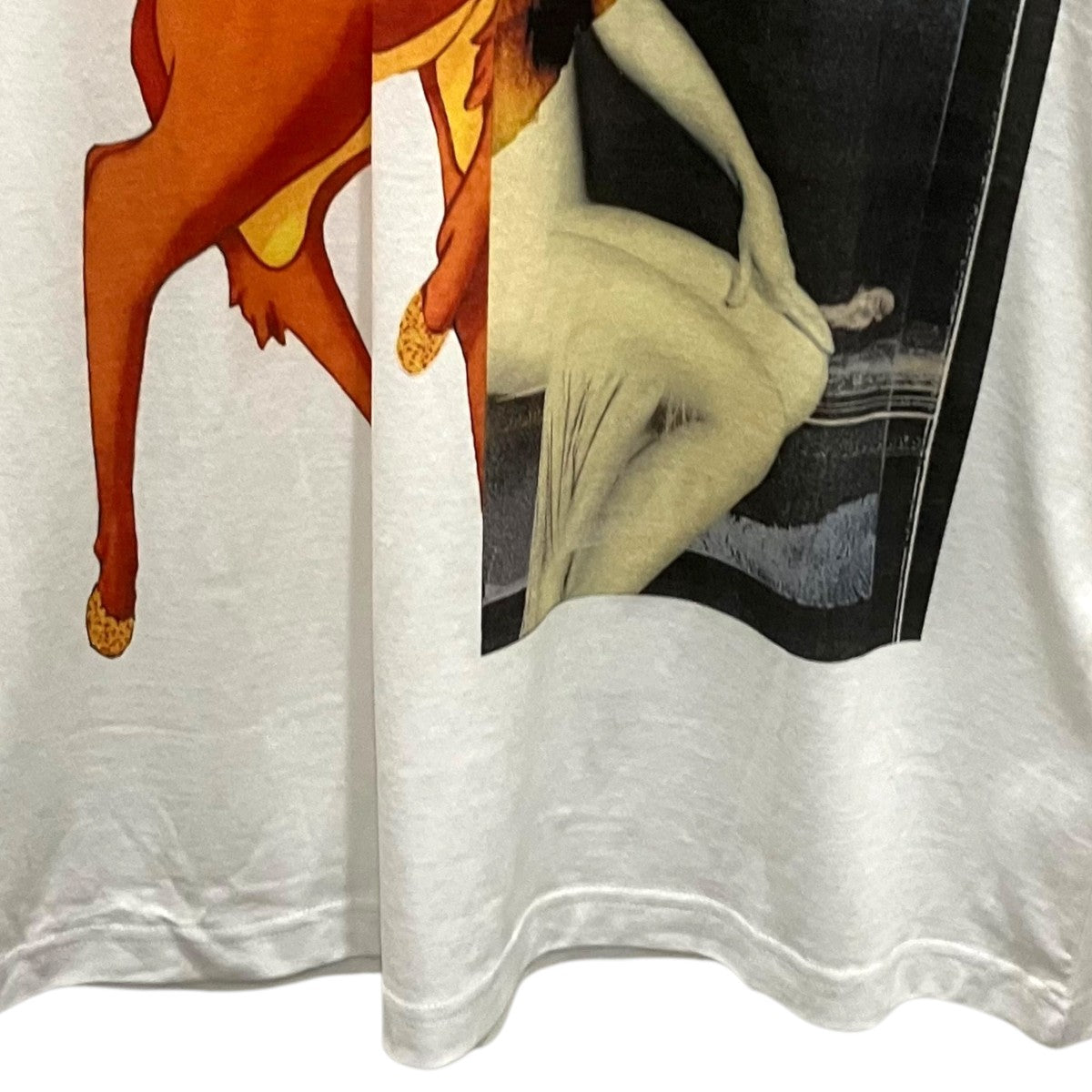 GIVENCHY バンビプリントTシャツBW700D304U 古着・中古-4枚目のアイテム画像