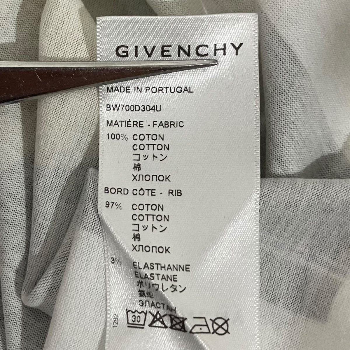 GIVENCHY バンビプリントTシャツBW700D304U 古着・中古-7枚目のアイテム画像