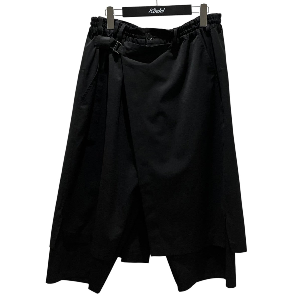 GROUND Y 【Gabardine Wrap Pants type1】ラップパンツGD-P01-100 T-W 古着・中古-1枚目のアイテム画像