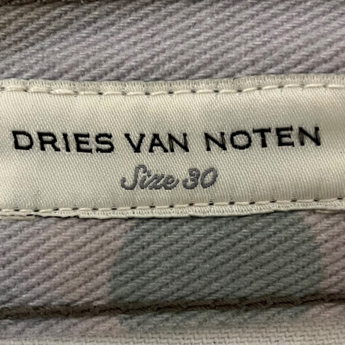 DRIES VAN NOTEN 総柄パンツ 古着・中古-6枚目のアイテム画像