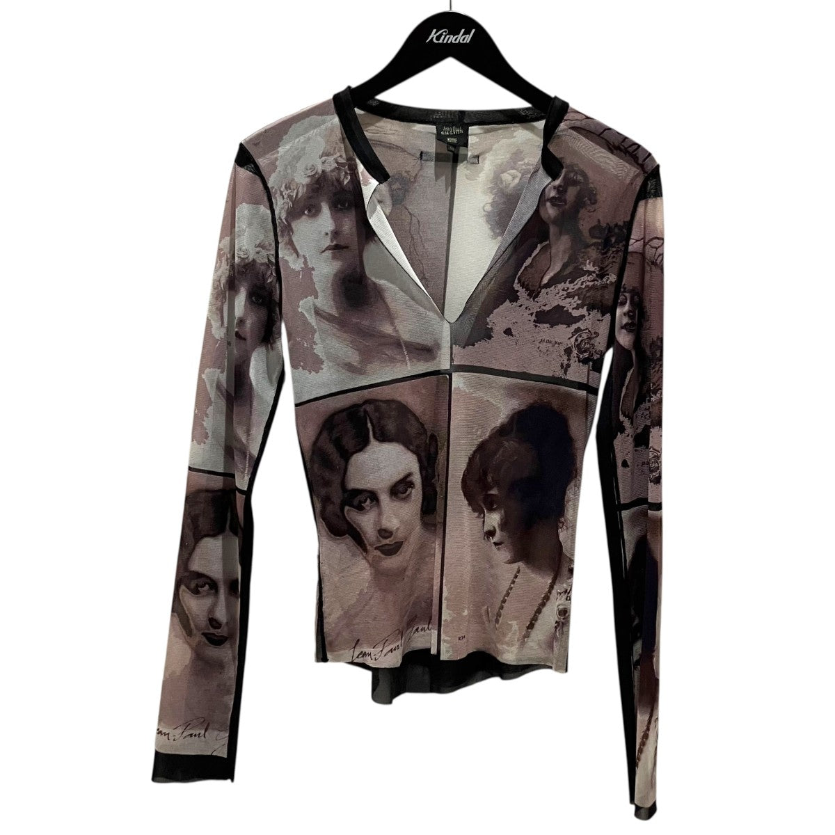 Jean Paul GAULTIER シアーカットソー 古着・中古-1枚目のアイテム画像