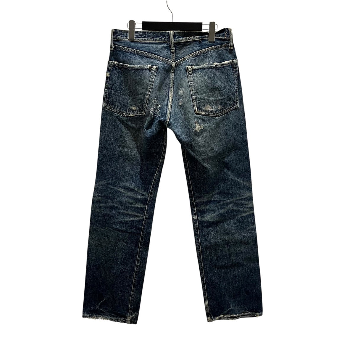 ＫＡＰＩＴＡＬサイズ36　ダメージ加工 デニム　訳あり即決価格 KAPITAL(キャピタル) LEGS期N｡Iダメージデニムパンツ インディゴ
